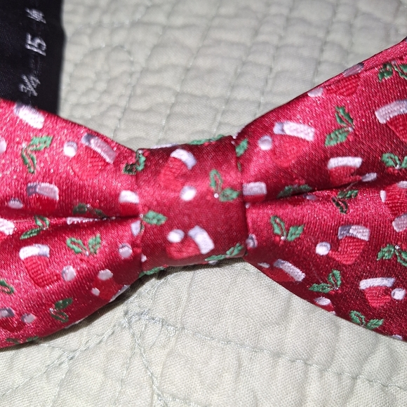 The Christmas Collection Tie And Holiday Collection Bow Tie - Picture 7 of 9